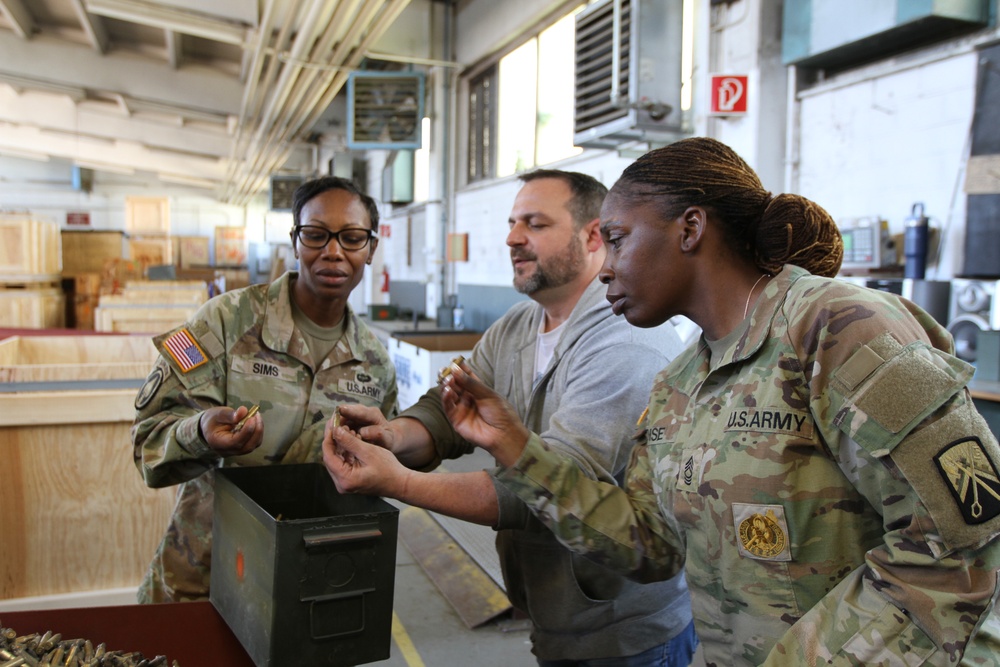 Quartermaster Regimental Visit