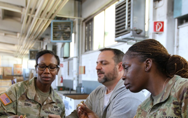 Quartermaster Regimental Visit