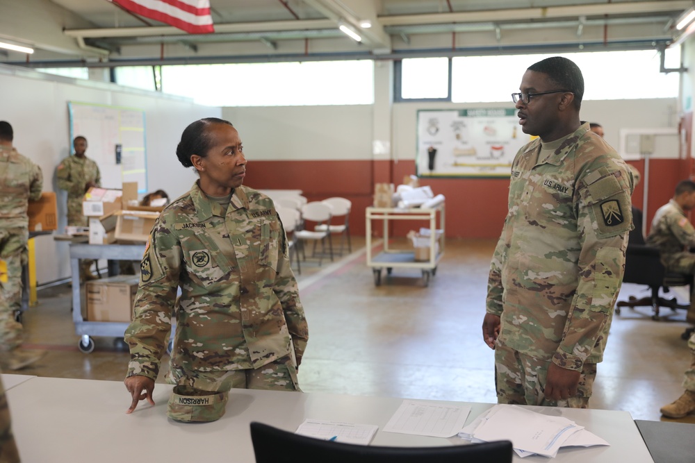 Quartermaster Regimental Visit
