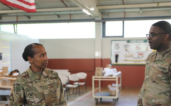 Quartermaster Regimental Visit