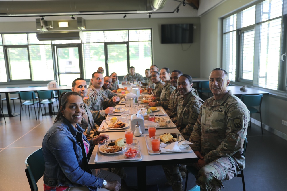 Quartermaster Regimental Visit