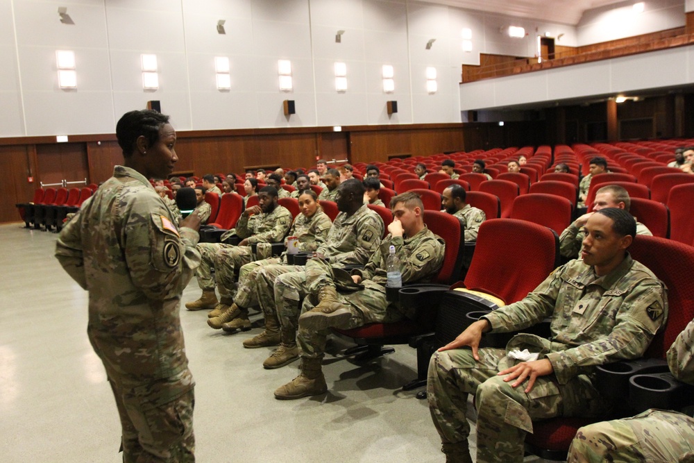 Quartermaster Regimental Visit
