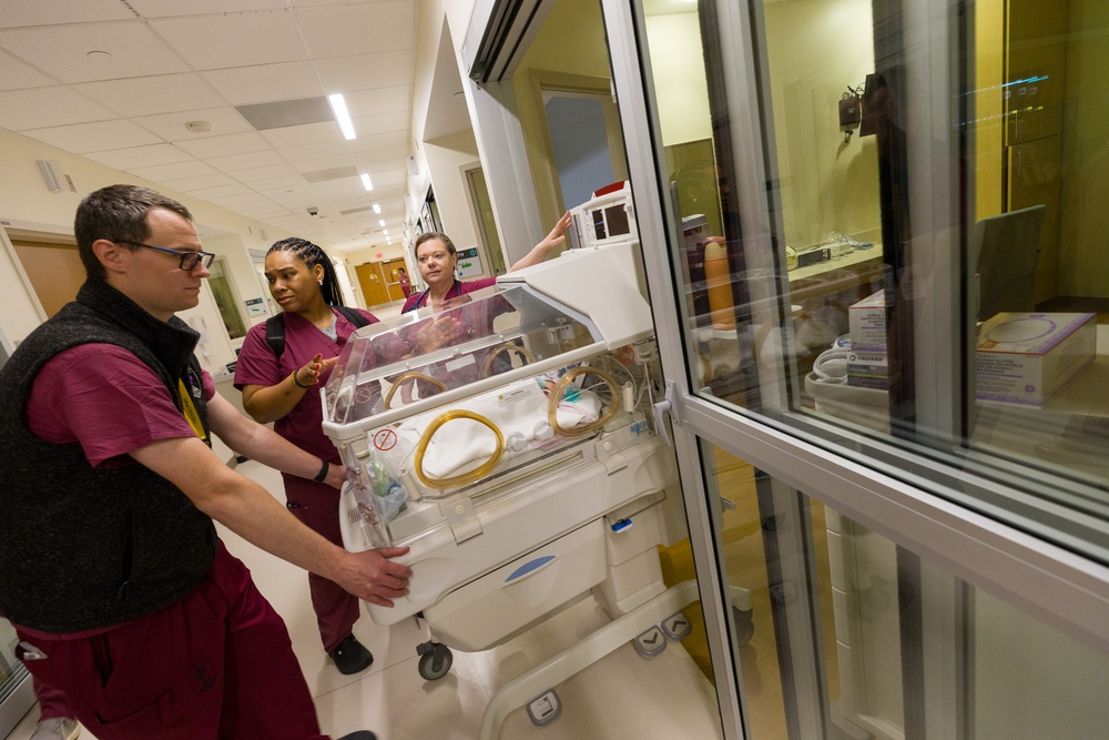 Walter Reed Moves NICU To New State-of-the-Art Roosevelt Pavilion