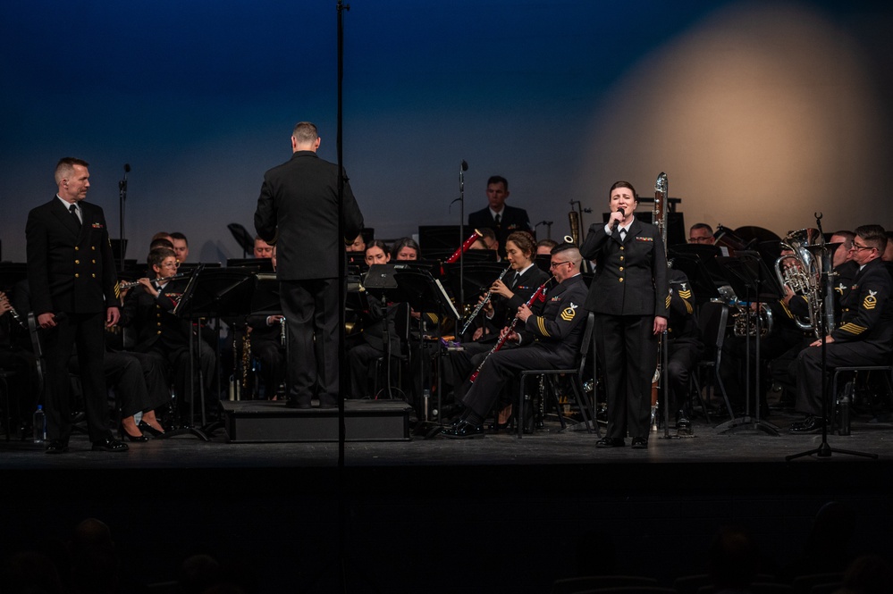 Navy Band Performs at Yorktown HS