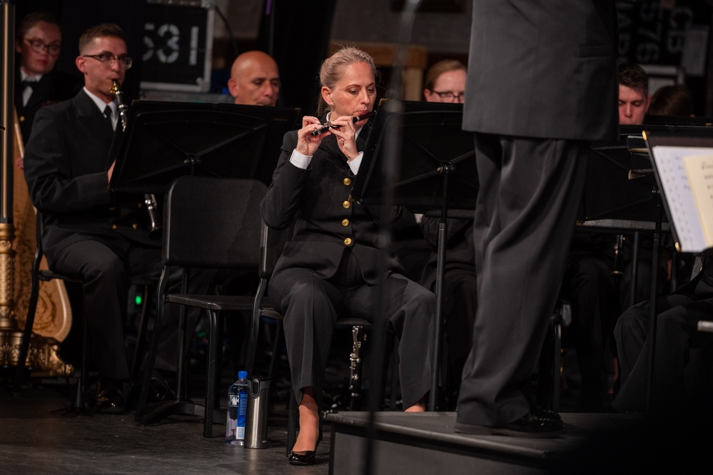 Navy Band Performs at Yorktown HS