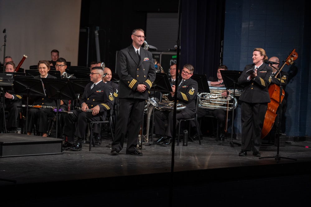 Navy Band Performs at Yorktown HS