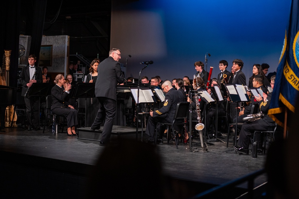Navy Band Performs at Yorktown HS