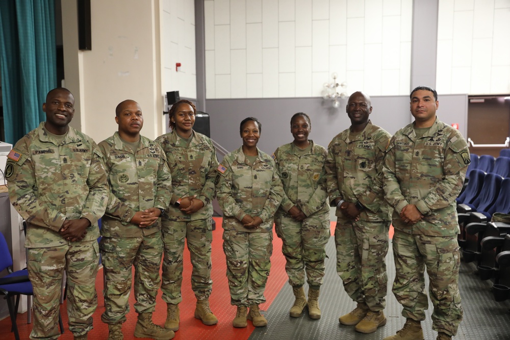 Quartermaster Regimental Visit