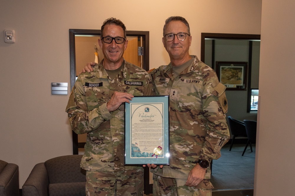 California State Guard Change of Command Ceremony