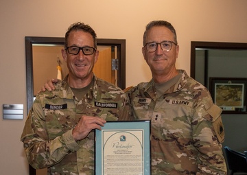 California State Guard Change of Command Ceremony