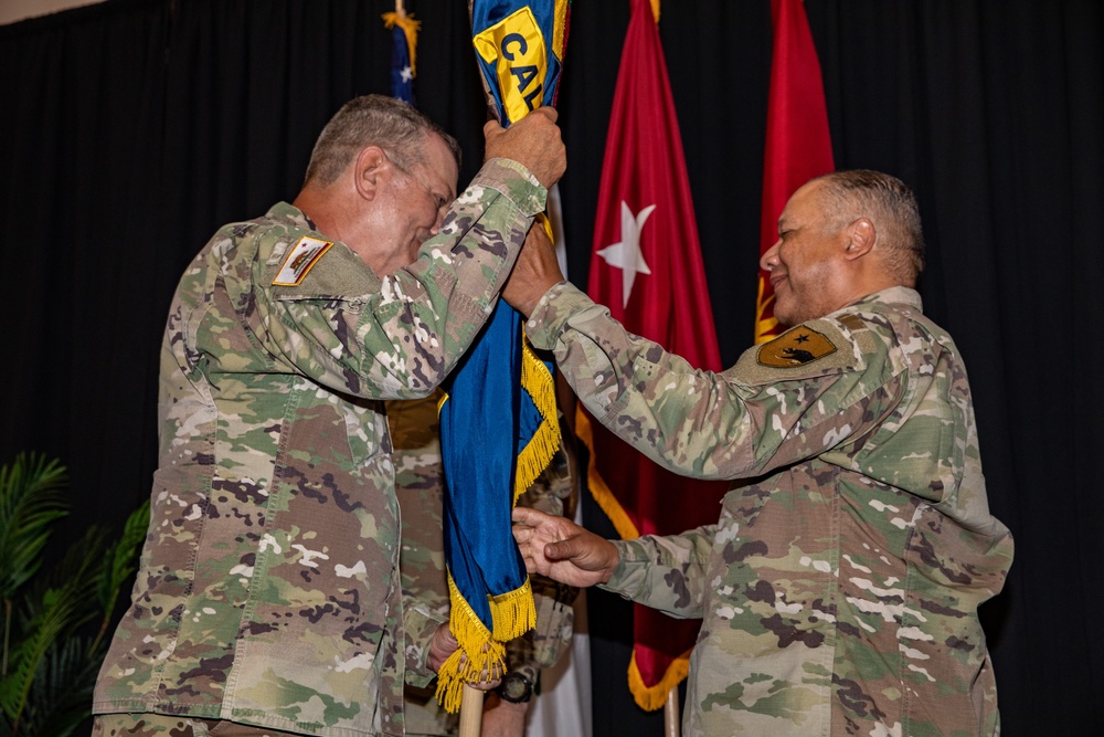 California State Guard Change of Command Ceremony