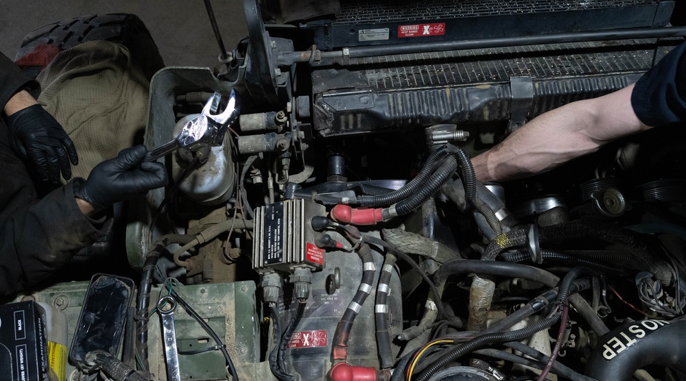 Vehicle Maintenance keeps wheels turning at Minot