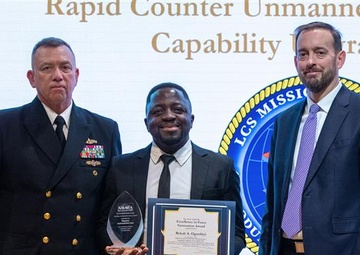 NAVSEA Honors LCS Mission Modules Team with FY24 Excellence Award for Rapid C-UAS Upgrades to Fleet
