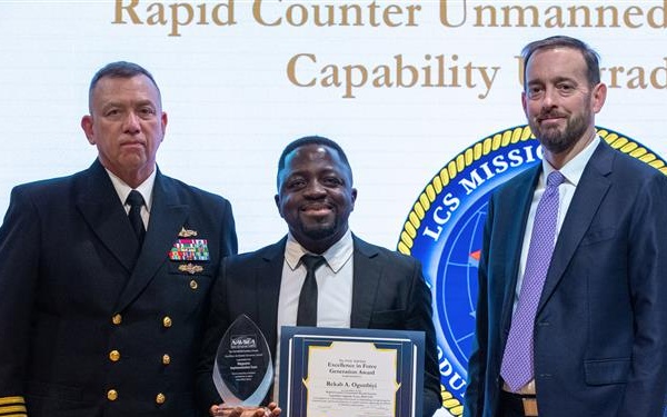 NAVSEA Honors LCS Mission Modules Team with FY24 Excellence Award for Rapid C-UAS Upgrades to Fleet