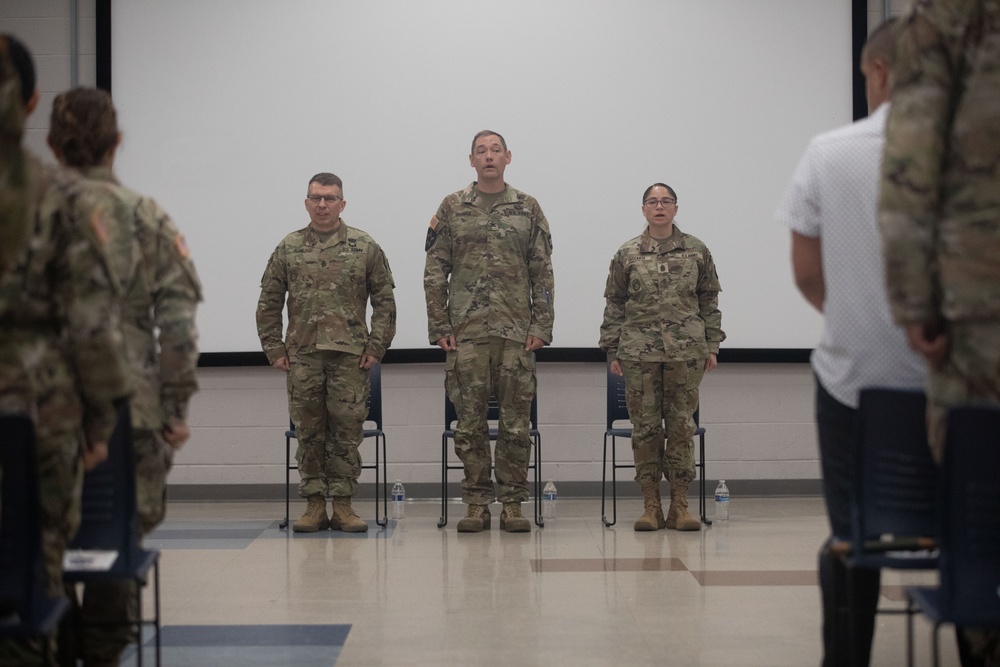 99th Mission Command Support Group Change of Responsibility Ceremony