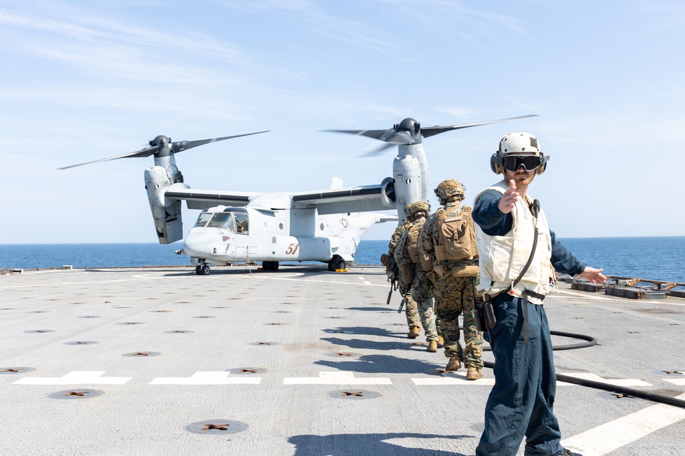 SPMAGTF-ACM Trains with French Armed Forces and U.S. Navy During Exercise Chesapeake 2025