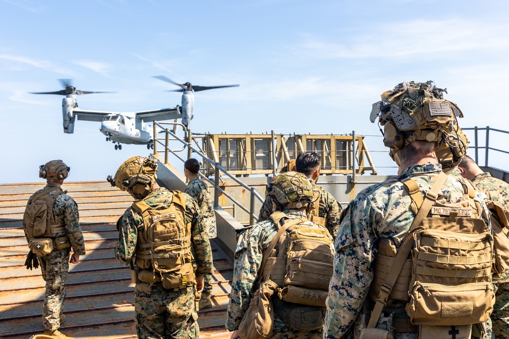 SPMAGTF-ACM Trains with French Armed Forces and U.S. Navy During Exercise Chesapeake 2025