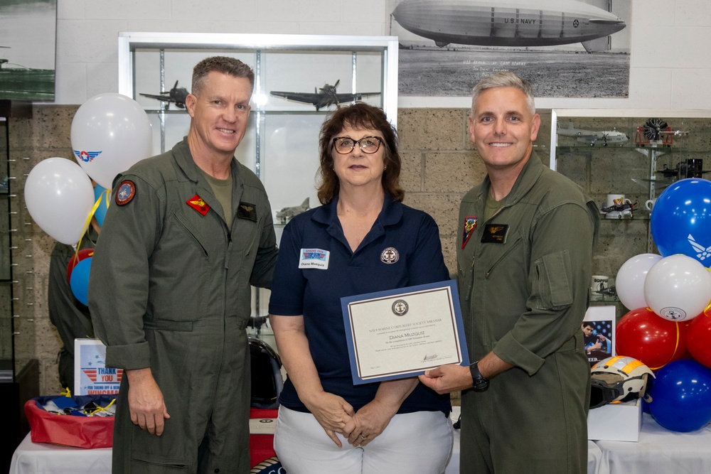 NMCRS Top Guns: NMCRS awards volunteers for their efforts