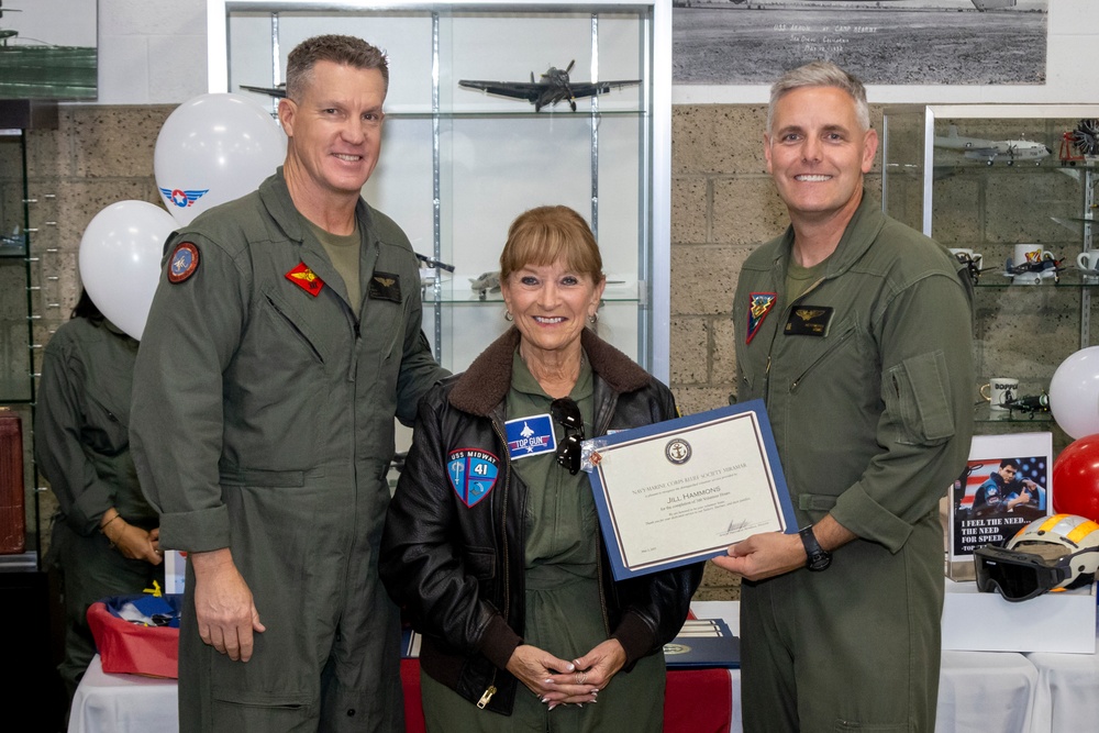 NMCRS Top Guns: NMCRS awards volunteers for their efforts