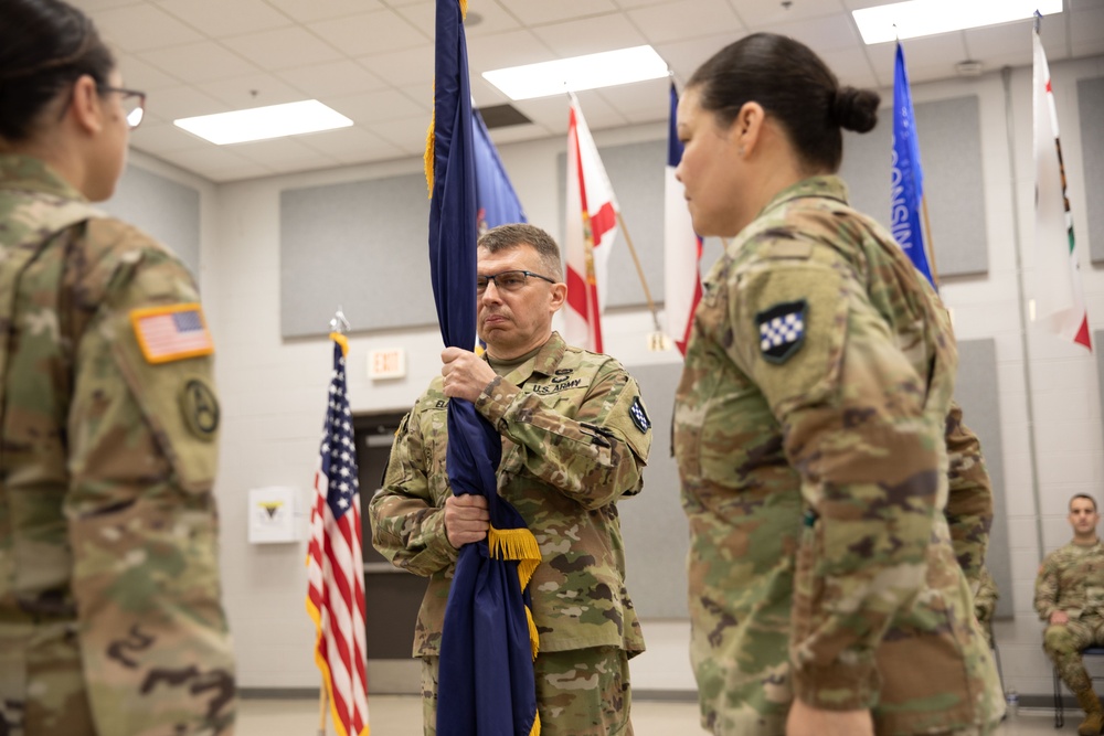 99th Mission Command Support Group Change of Responsibility Ceremony