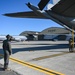 KC-135 Stratotanker refuels EA-18G Growlers