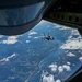 KC-135 Stratotanker refuels EA-18G Growlers