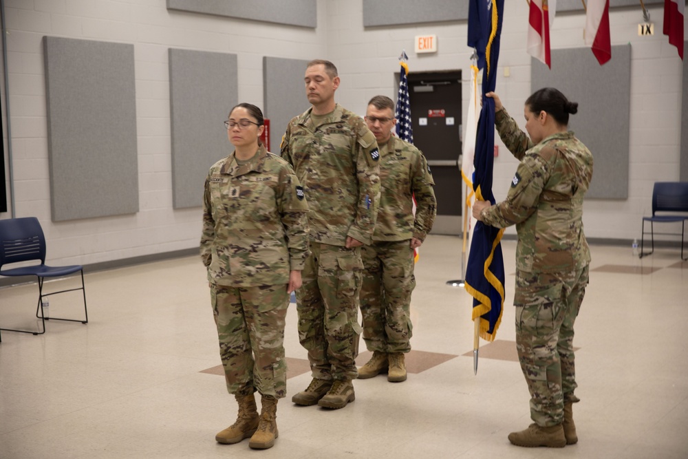 99th Mission Command Support Group Change of Responsibility Ceremony