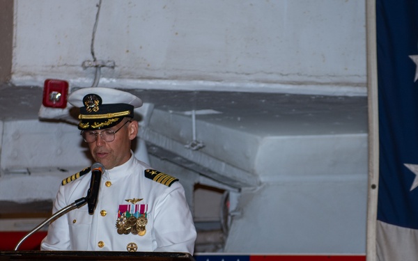 TW-2 Change of Command