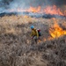 Wildland Fire Branch conducts a controlled burn at JBER