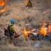 Wildland Fire Branch conducts a controlled burn at JBER