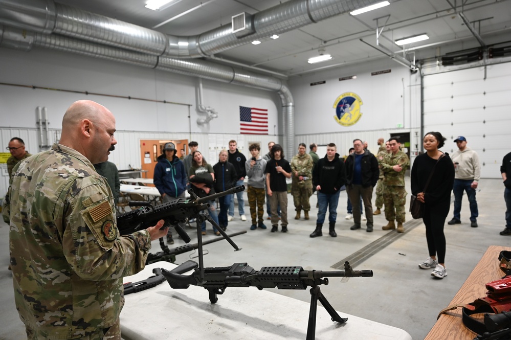 Tour inside the local 168th Wing Alaska Air National Guard