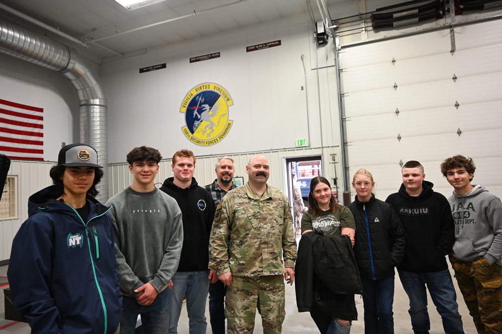 Tour inside the local 168th Wing Alaska Air National Guard
