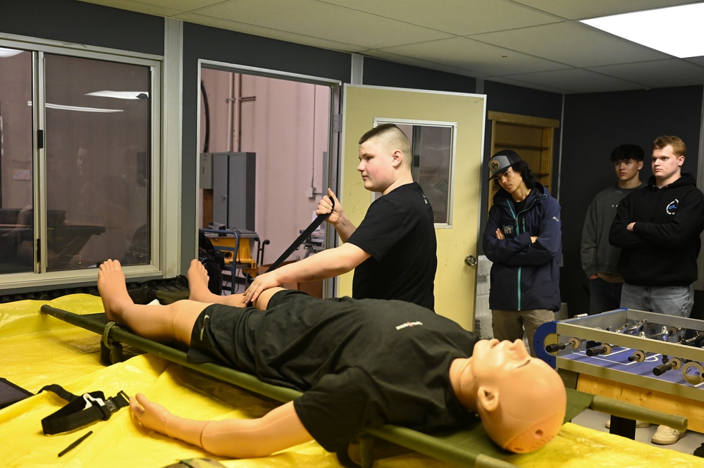 Tour inside the local 168th Wing Alaska Air National Guard