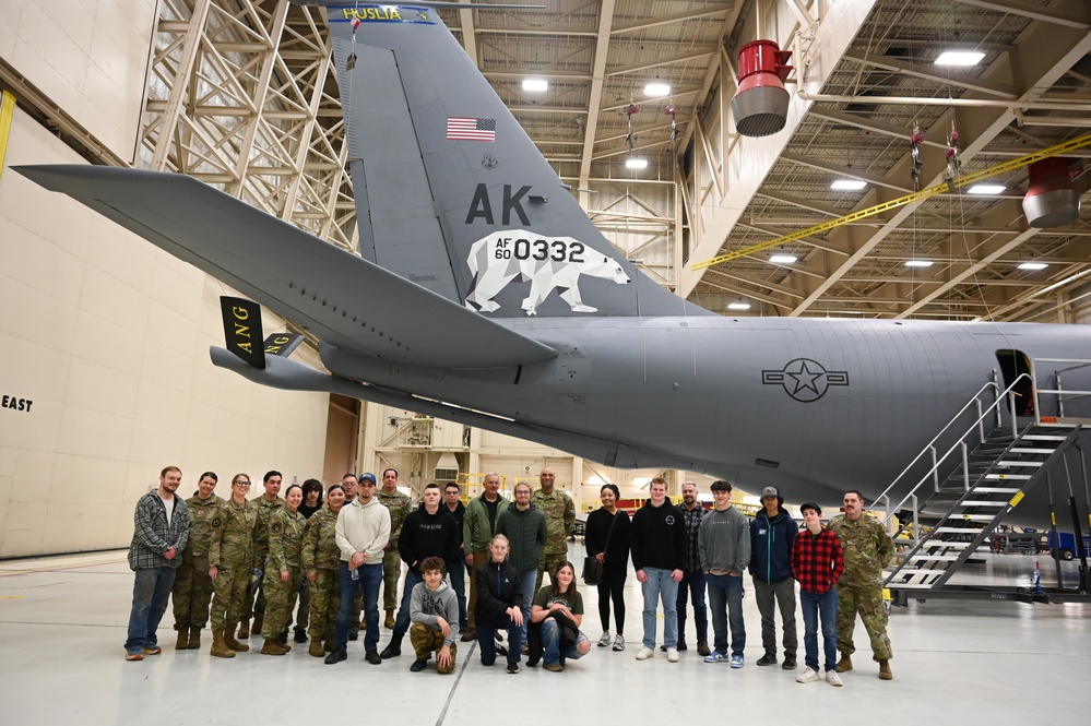 Tour inside the local 168th Wing Alaska Air National Guard