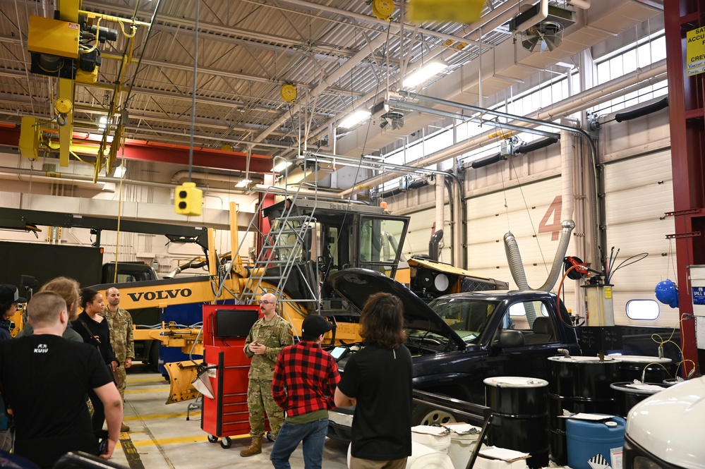 Tour inside the local 168th Wing Alaska Air National Guard