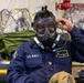 USS Tripoli Sailors Get CBR M50 Masks Fitted