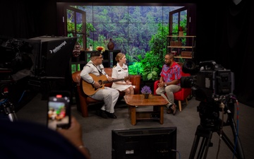 U.S. 7th Fleet Band Performs on Fiji TV