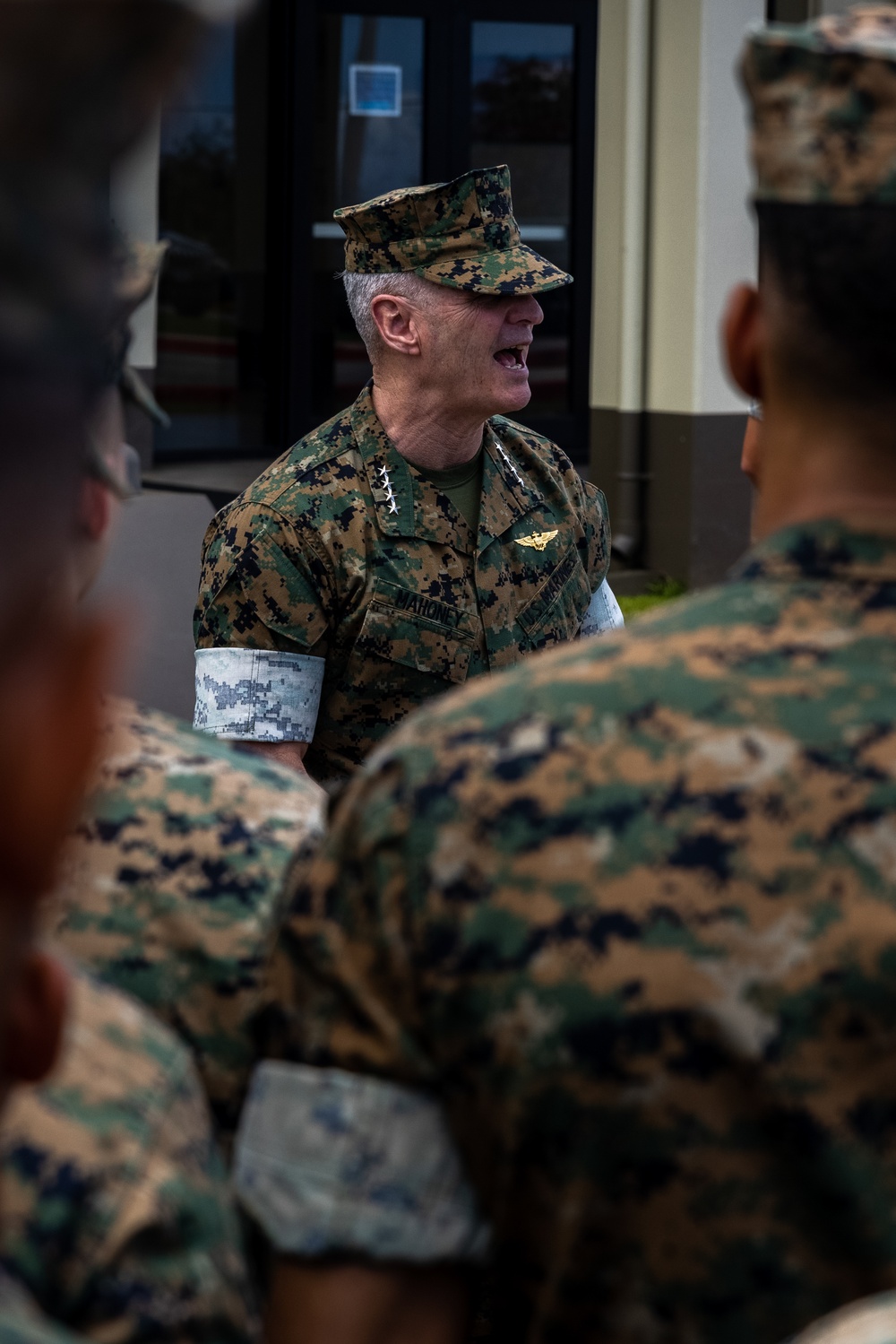 Assistant Commandant of the Marine Corps visits Camp Blaz