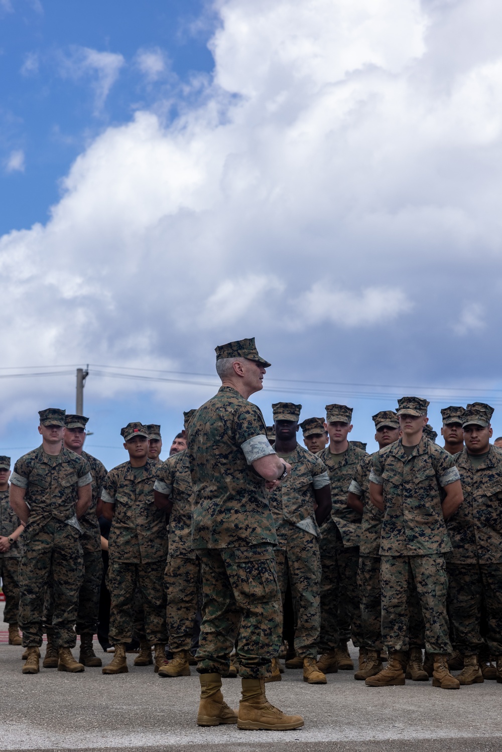 Assistant Commandant of the Marine Corps visits Camp Blaz