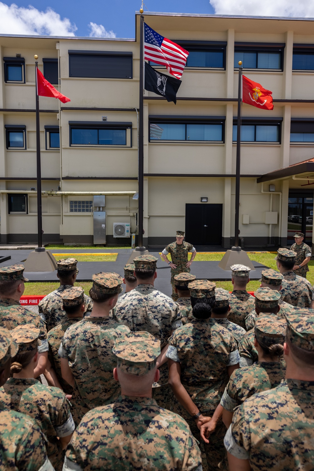 Assistant Commandant of the Marine Corps visits Camp Blaz