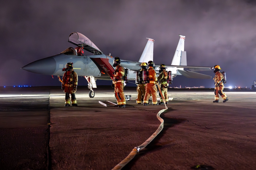 BH 25-2: Team Kadena responds to simulated ground emergency
