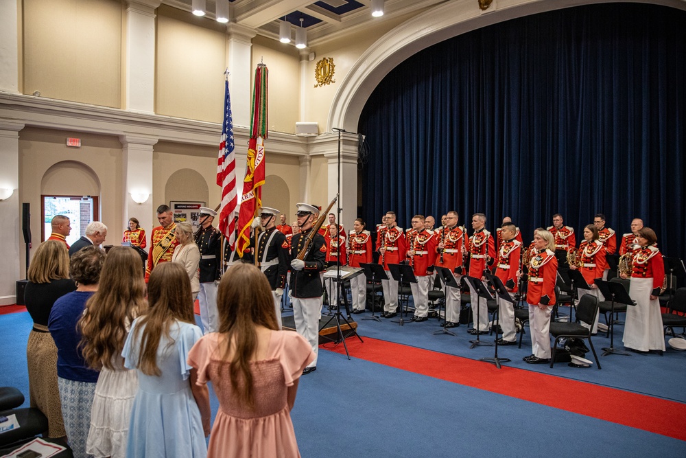 Marine Band Drum Major Relief &amp; Appointment Ceremony