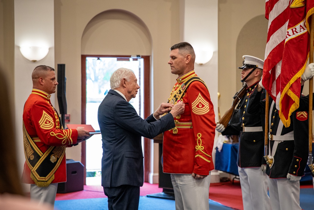 Marine Band Drum Major Relief &amp; Appointment Ceremony
