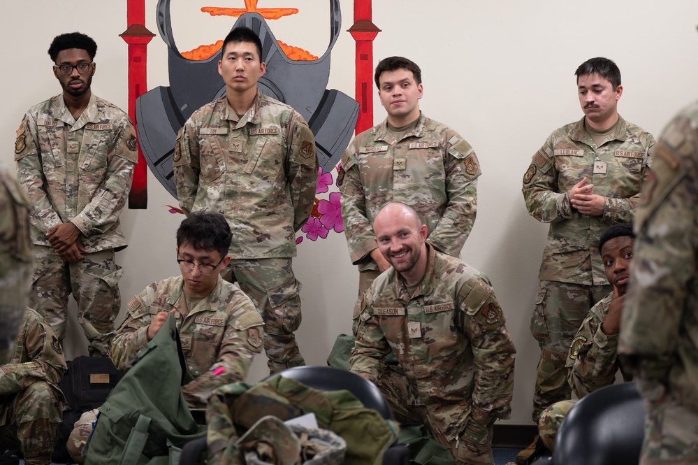 BH 25-2: 18th CES stays alert during readiness exercise