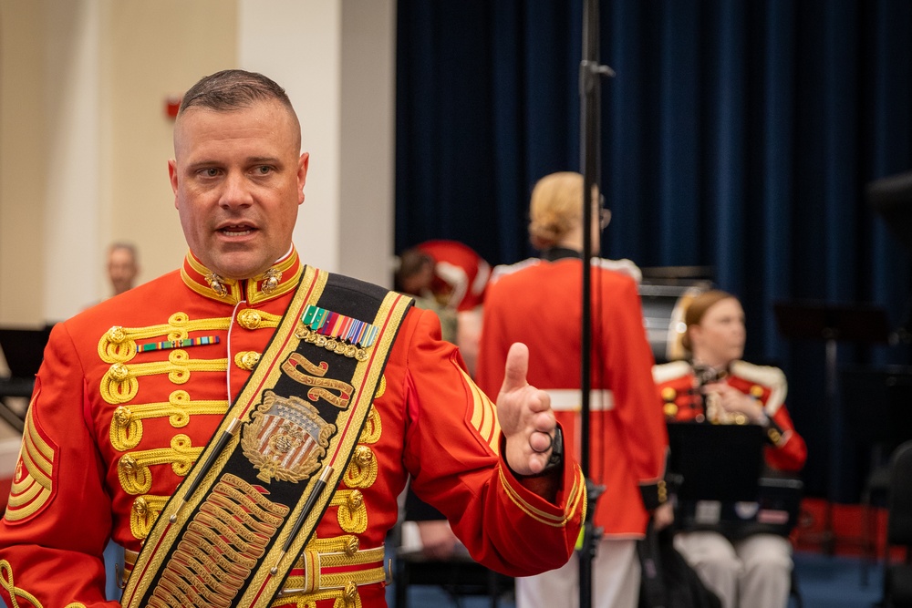 Marine Band Drum Major Relief &amp; Appointment Ceremony