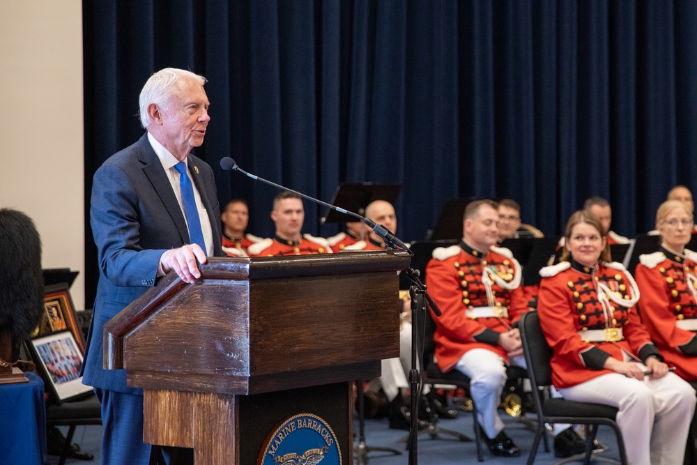 Marine Band Drum Major Relief &amp; Appointment Ceremony