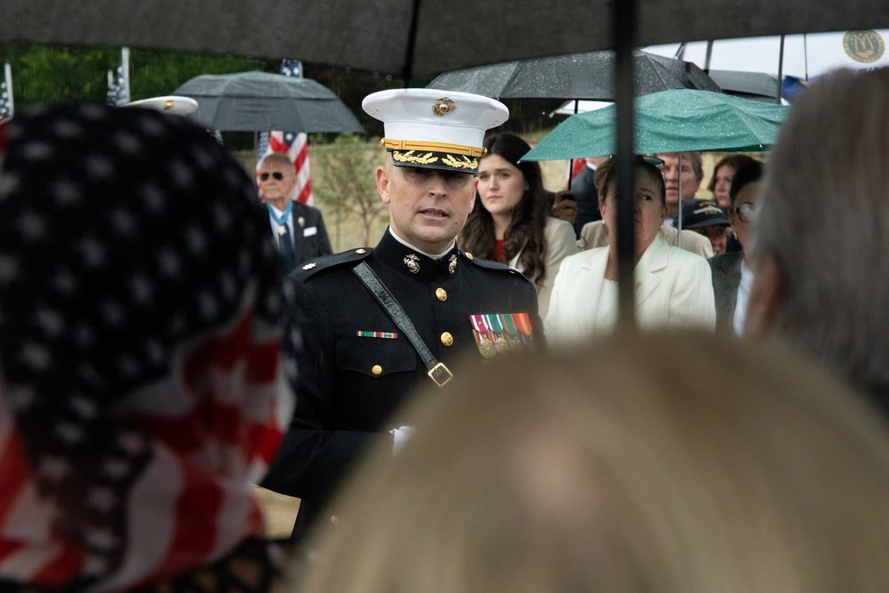 Funeral of Retired Lt. Gen. Richard E. Carey