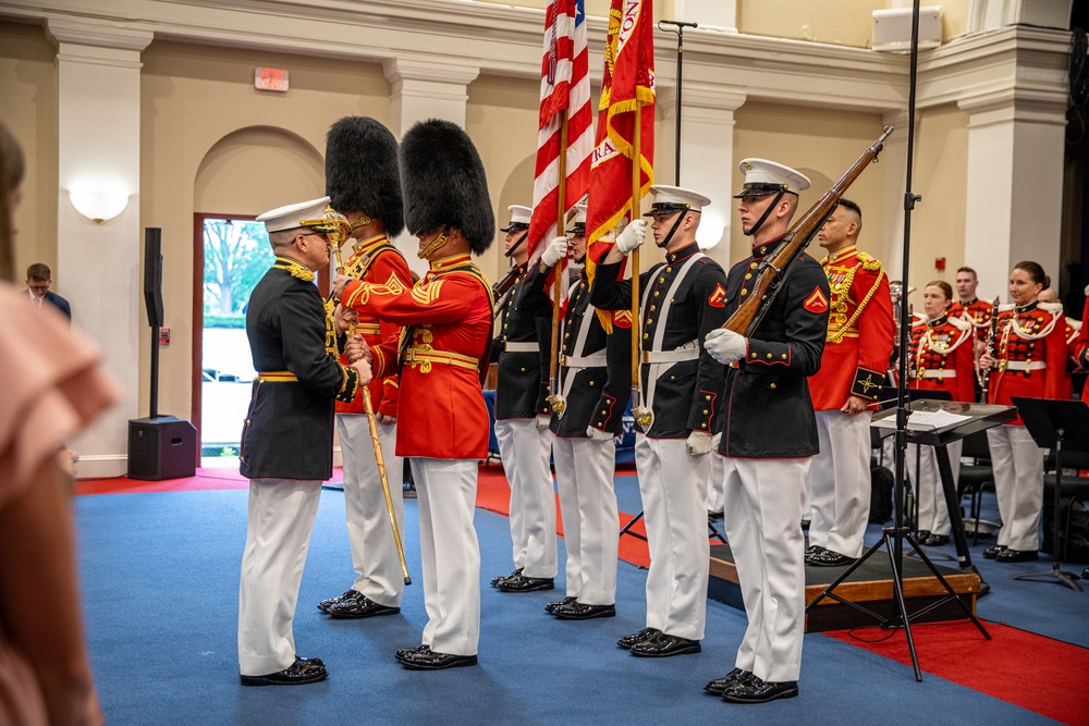 Marine Band Drum Major Relief &amp; Appointment Ceremony