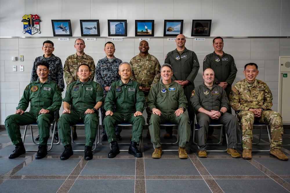 8 AF leadership meets with JASDF, visits 35 FW