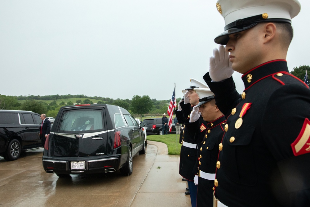 Funeral of Retired Lt. Gen. Richard E. Carey